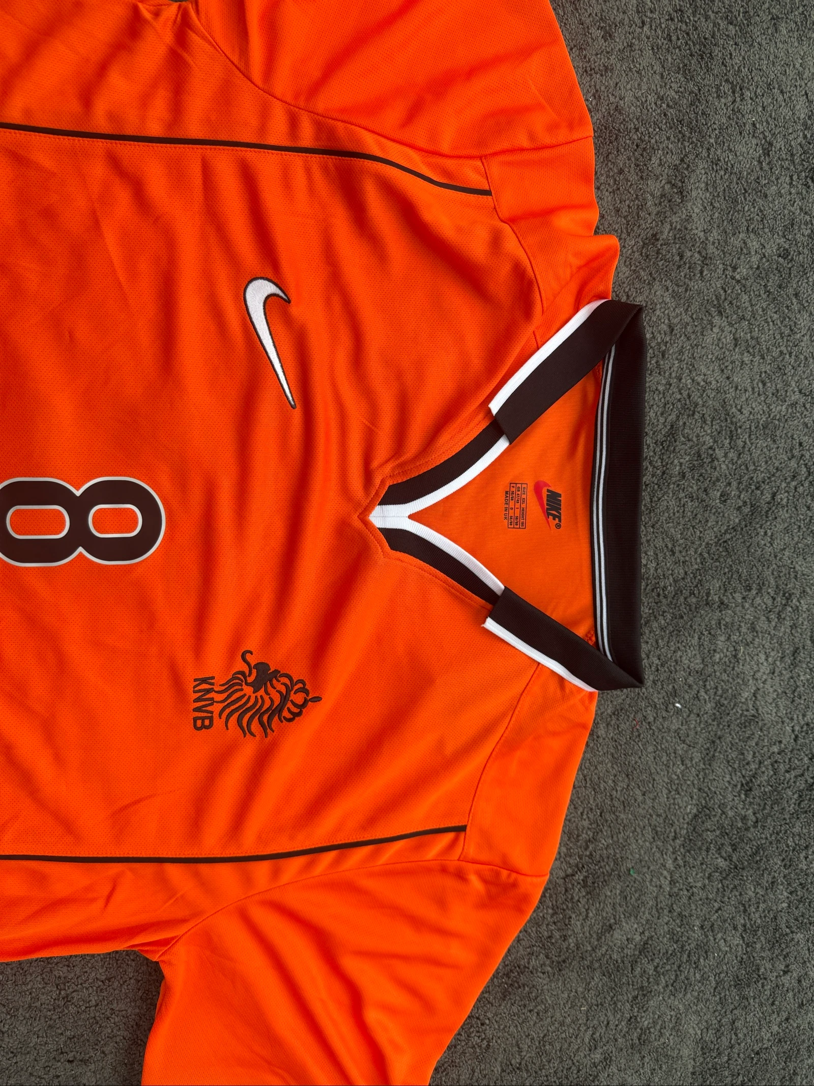 Dennis Bergkamp #8 Camiseta de fútbol de Países Bajos – 2XL – photo 4